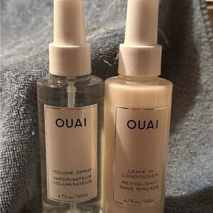 Ouai Bundle Volume Spray and Leave In Conditioner